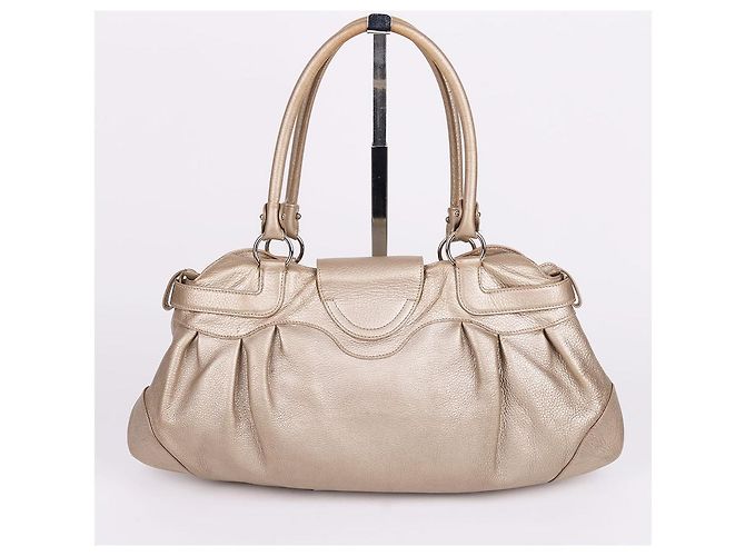 Salvatore Ferragamo Borsa a Spalla Marisa Gancini Large Marrone - vista 4