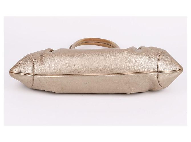 Salvatore Ferragamo Borsa a Spalla Marisa Gancini Large Marrone - vista 8