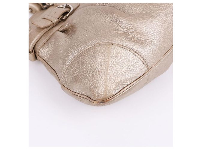Salvatore Ferragamo Borsa a Spalla Marisa Gancini Large Marrone - vista 9