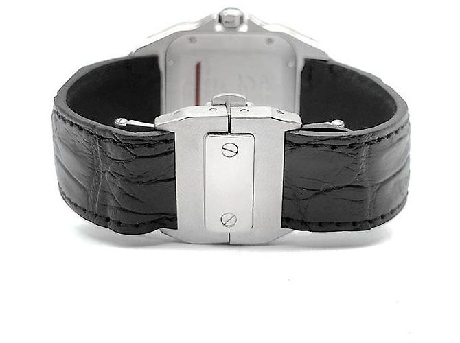 Cartier Relógio Santos em aço (Medium) Prata - vista 3