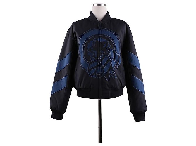 Hermès Chaqueta Bomber Reversible para Mujer Naranja - vista 25