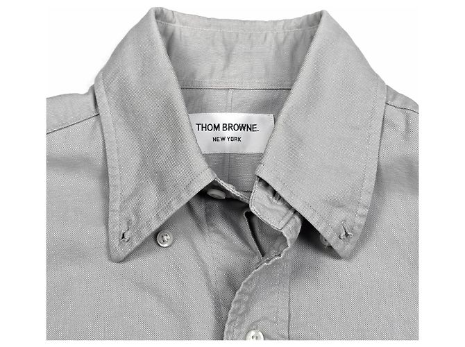 Thom Browne Oxford-Hemd Braun - Ansicht 6