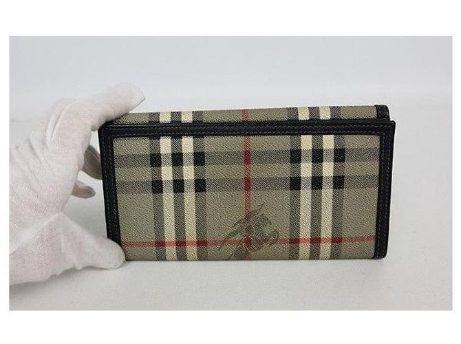 Burberry Portafoglio lungo da donna - vista 6
