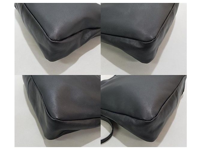 Salvatore Ferragamo Borsa a tracolla in pelle nera Nero - vista 8