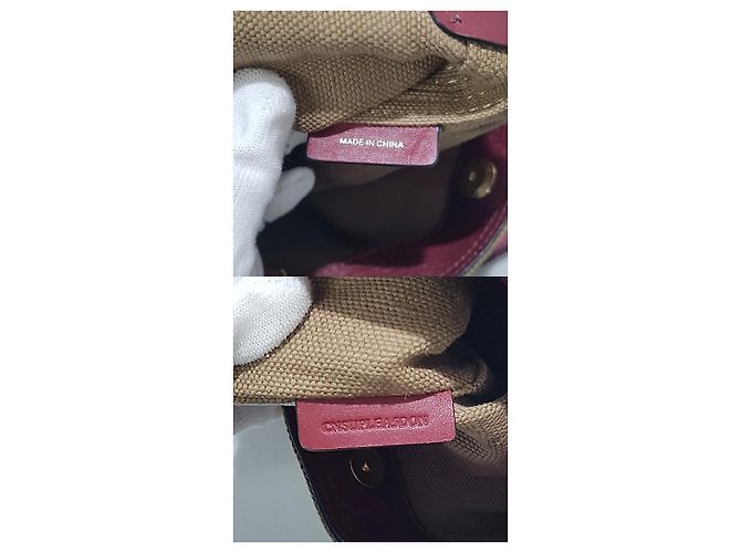 Burberry Borsa Ashby Bucket Crossbody Small Multicolore - vista 9