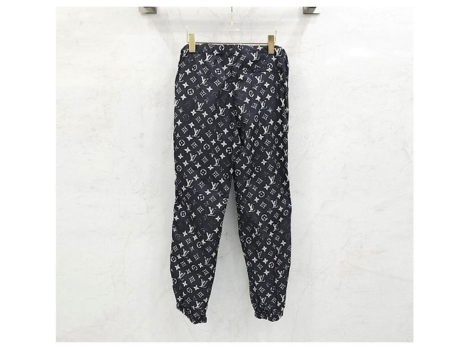 Louis Vuitton Monogramm-Nylonhose Schwarz - Ansicht 2