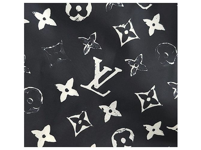 Louis Vuitton Monogramm-Nylonhose Schwarz - Ansicht 4