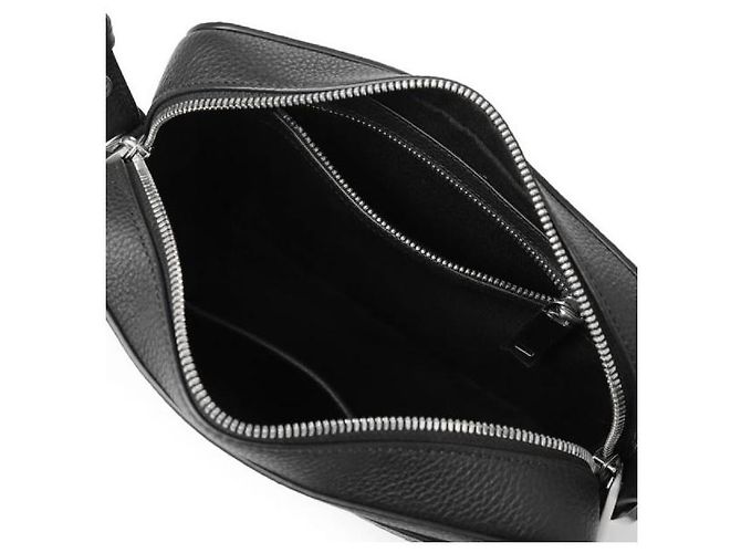 Salvatore Ferragamo Borsa a tracolla Gancio Embossed Nero - vista 6