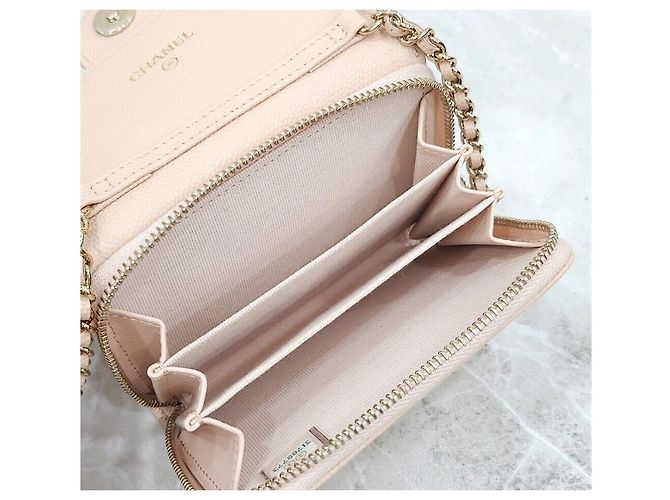 Chanel Mini Borsa Portacarte in Caviar Classico Multicolore - vista 6