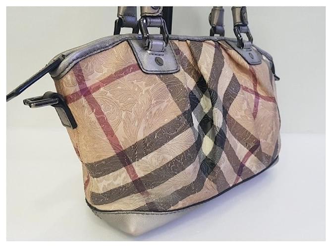 Burberry Borsa Tote Argento - vista 3