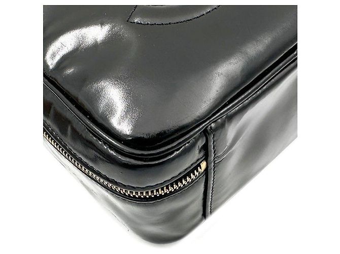 Chanel Borsa a tracolla vanity in pelle Nero - vista 7