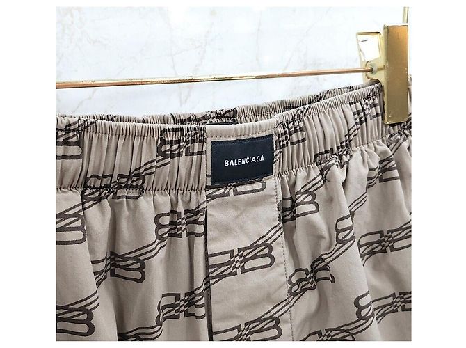 Balenciaga Pantaloni Track BB Monogram Multicolore - vista 3