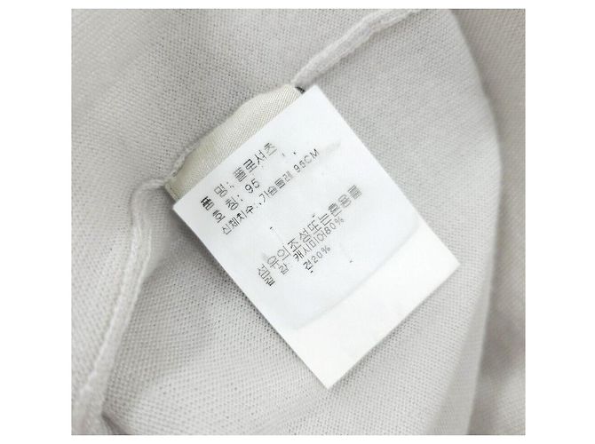 Hermès Cashmere-Strick mit halbem Reißverschluss Silber - Ansicht 4