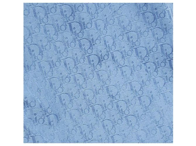 Dior Short en jacquard de soie Oblique Bleu - vue 3