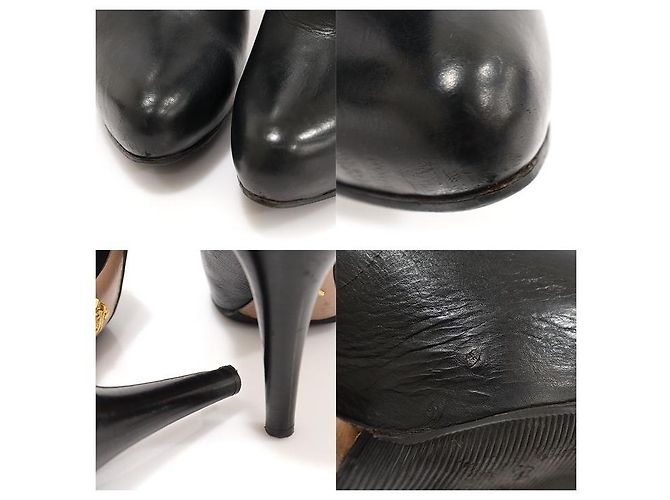 Prada Stivaletti con zip in pelle nera da donna Nero - vista 6