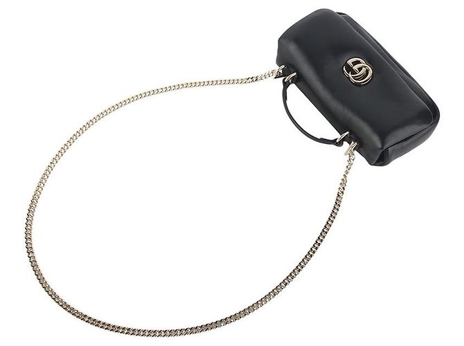Gucci Borsa a mano con manico superiore e tracolla a catena GG Milano - vista 4