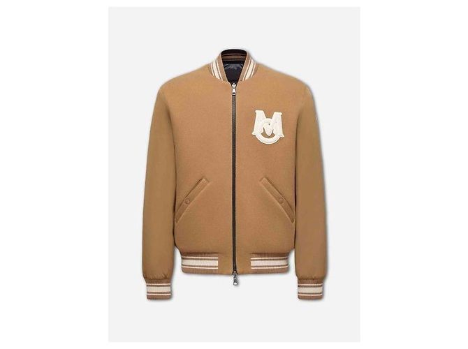 Moncler Reversible Down Bomber Jacket Orange - view 4