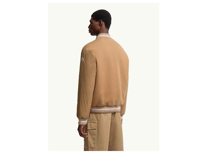 Moncler Reversible Down Bomber Jacket Orange - view 6