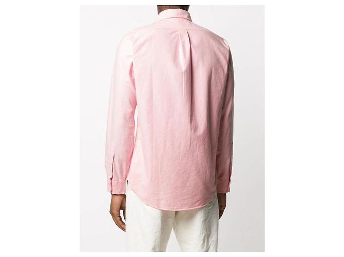 Ralph Lauren Oxford-Hemd mit gesticktem Color Pony Logo Pink - Ansicht 7