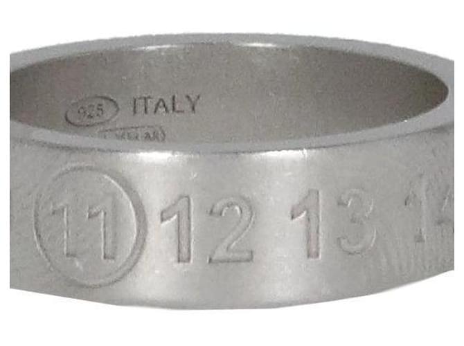 Maison Martin Margiela Anello Numerico Argento - vista 6
