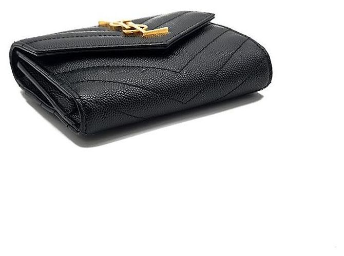 Saint Laurent Portafoglio Monogram Nero - vista 5
