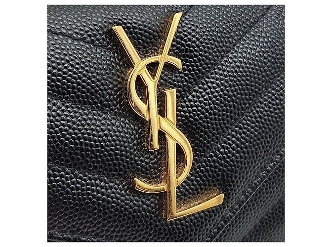 Saint Laurent Portafoglio Monogram Nero - vista 7