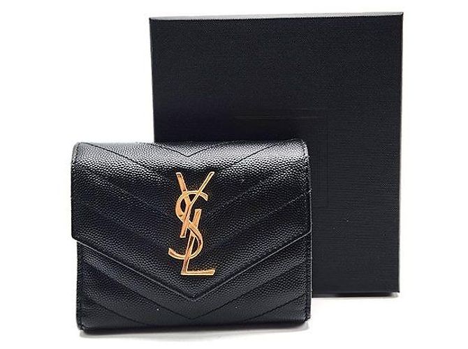 Saint Laurent Portafoglio Monogram Nero - vista 8