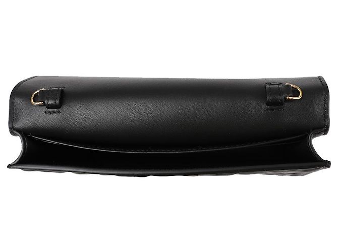 Fendi Portafoglio in pelle nappa nera Nero - vista 7
