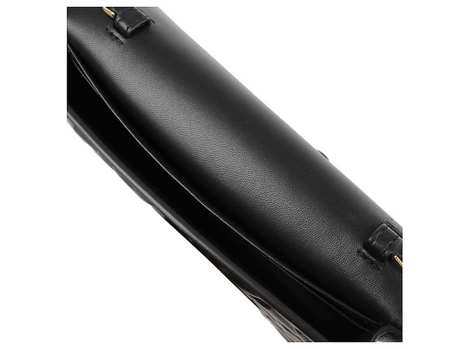 Fendi Portafoglio in pelle nappa nera Nero - vista 8