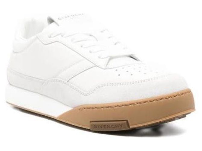 Givenchy Sneakers Yard in pelle e scamosciato con logo Bianco - vista 5