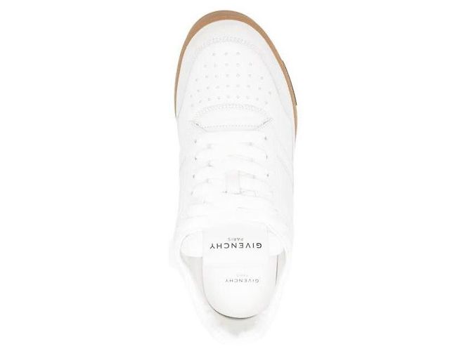 Givenchy Sneakers Yard in pelle e scamosciato con logo Bianco - vista 7