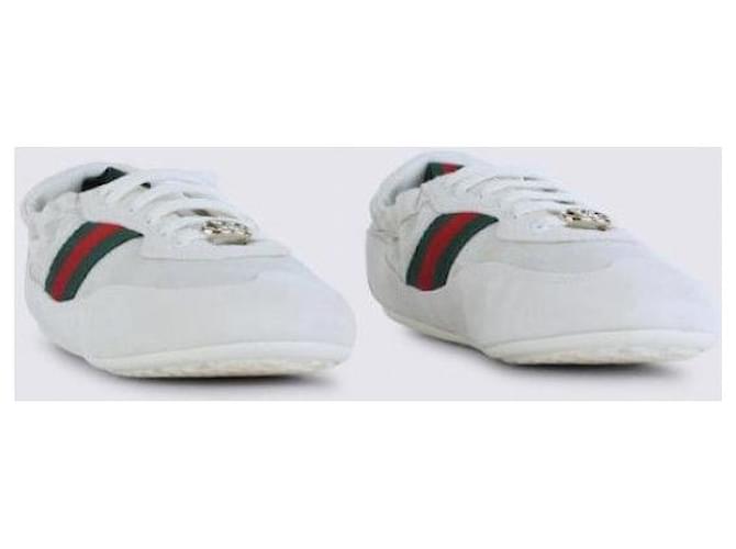 Gucci Sneakers Shift Bianco - vista 5