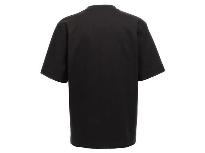 Fendi T-shirt in cotone Metal FF - vista 4