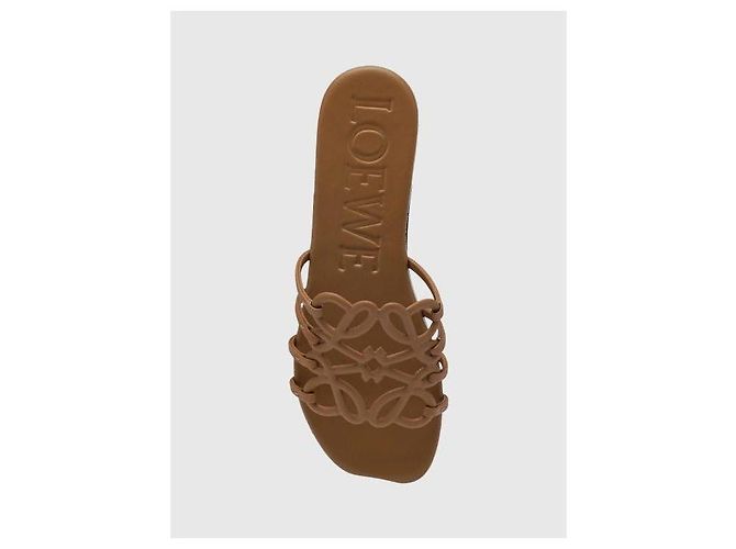 Loewe Petal Anagram Slide aus weichem Kalbsleder - Ansicht 6