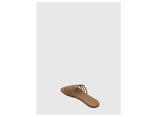 Loewe Petal Anagram Slide aus weichem Kalbsleder - Ansicht 7