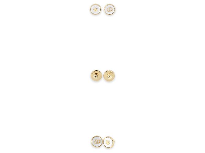 Dior Orecchini D-LUCK in metallo con finitura dorata da donna (Gold) D'oro - vista 2