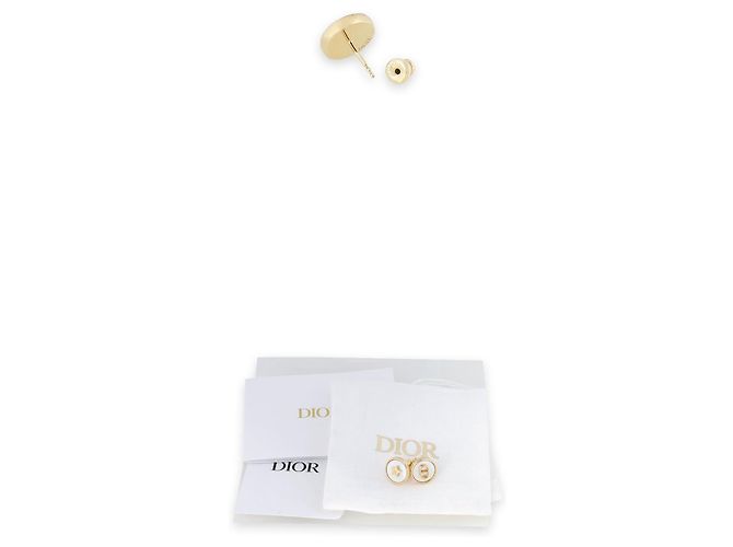 Dior Orecchini D-LUCK in metallo con finitura dorata da donna (Gold) D'oro - vista 3