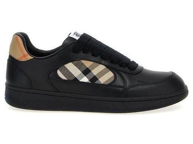 Burberry Leather Check Terrace Sneakers Braun - Ansicht 4