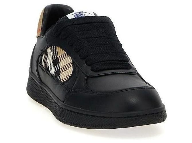 Burberry Leather Check Terrace Sneakers Braun - Ansicht 5