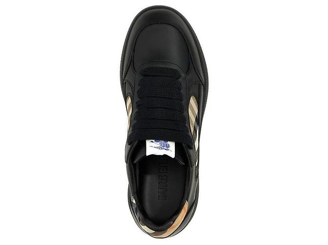 Burberry Leather Check Terrace Sneakers Braun - Ansicht 7