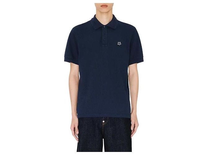 Kenzo Slim Polohemd aus Baumwolle mit Blumenmuster - Ansicht 7
