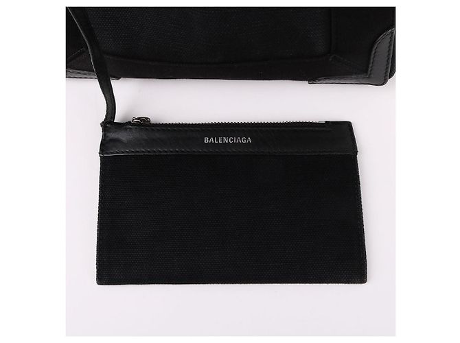 Balenciaga Borsa a tracolla Cabas XS nera da donna Nero - vista 8