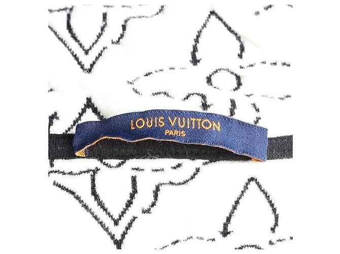 Louis Vuitton Monogram Flower Hoodie Zip XL Schwarz - Ansicht 5