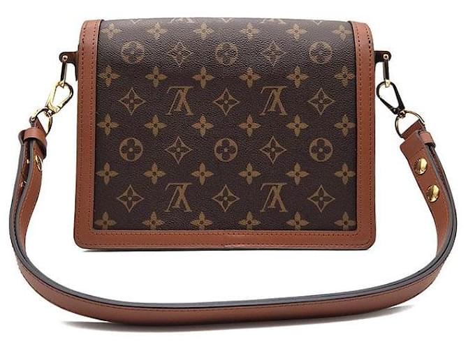 Louis Vuitton Monogram Dolphin MM Marrone - vista 3
