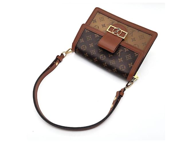 Louis Vuitton Monogram Dolphin MM Marrone - vista 4