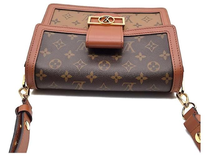 Louis Vuitton Monogram Dolphin MM Marrone - vista 6