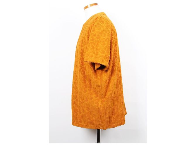 Dior Oblique Terry T-Shirt Orange - Ansicht 3
