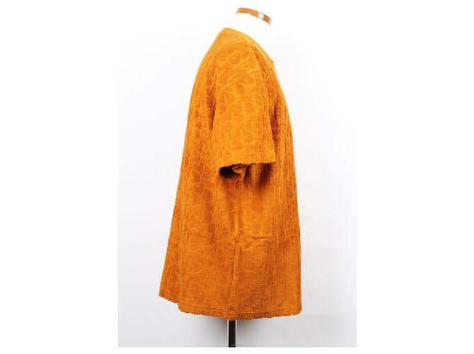 Dior Oblique Terry T-Shirt Orange - Ansicht 4