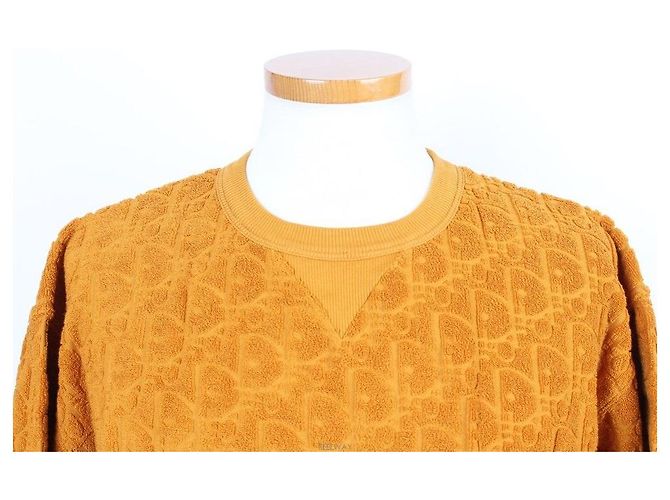 Dior Oblique Terry T-Shirt Orange - Ansicht 5
