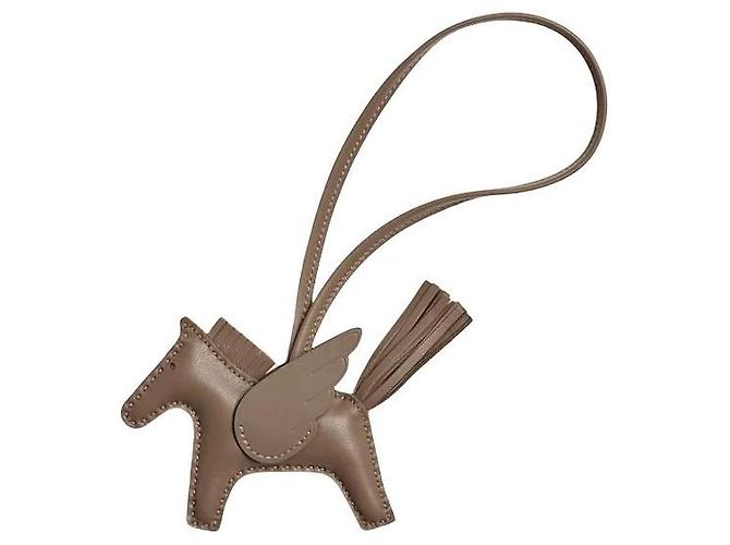 Hermès Rodeo PM Taschenanhänger Braun - Ansicht 2